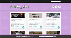Desktop Screenshot of andanzasdepilara.com